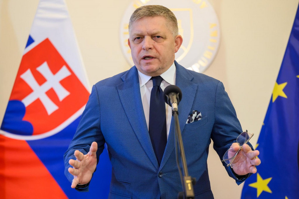 Predseda vl&aacute;dy Robert Fico. FOTO: TASR/Jaroslav Nov&aacute;k