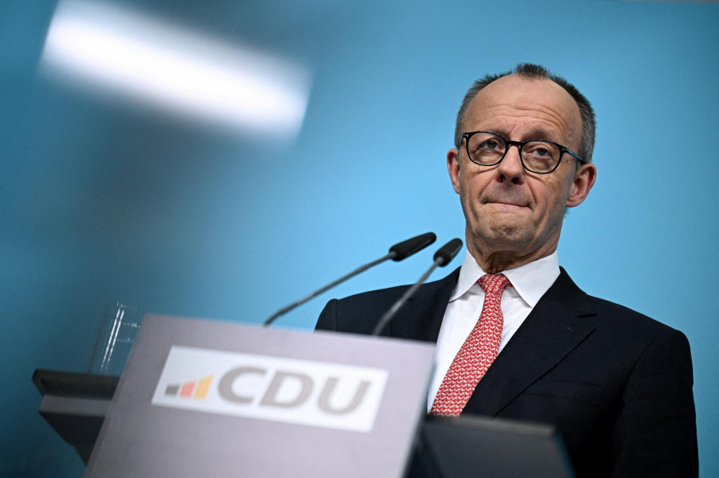 Nemeck&yacute; kancel&aacute;r Friedrich Merz. FOTO: Reuters