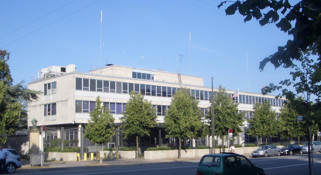 Americk&eacute; veľvyslanectvo v Kodani. FOTO: Wikimedia/Jesper Hertel