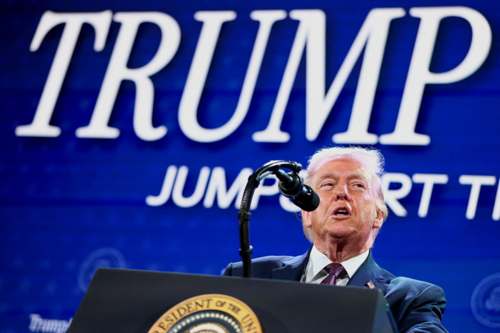 Americk&yacute; prezident Donald Trump. FOTO: Reuters