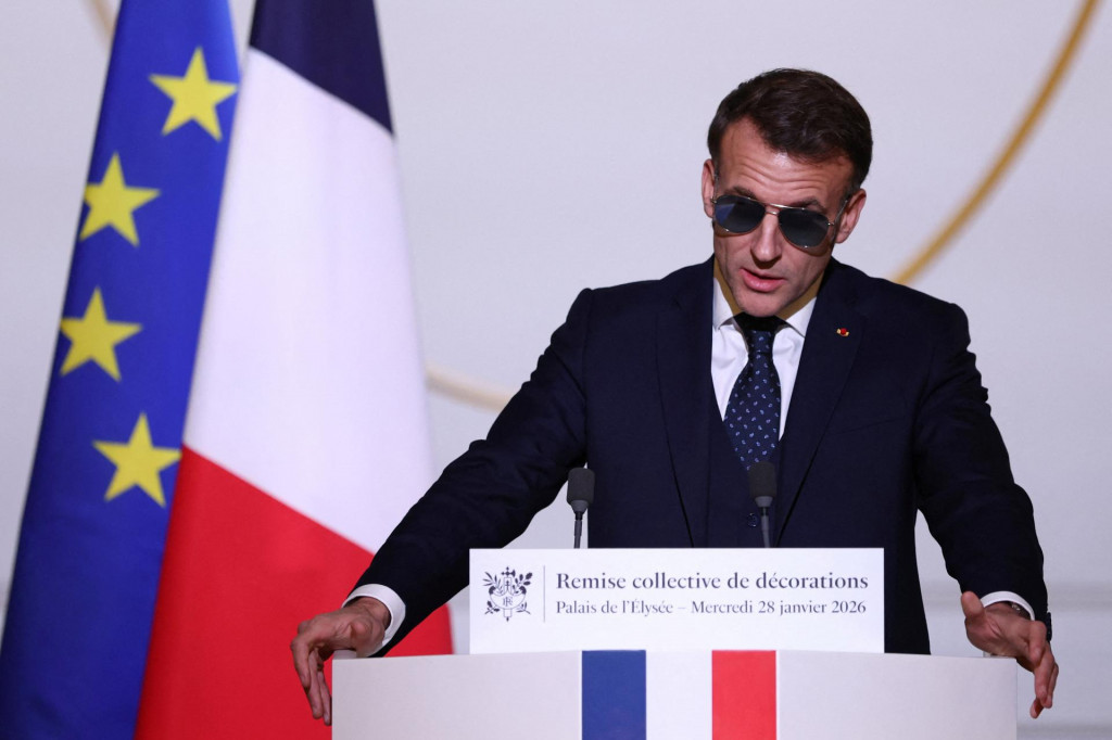 Franc&uacute;zsky prezident Emmanuel Macron. FOTO: REUTERS