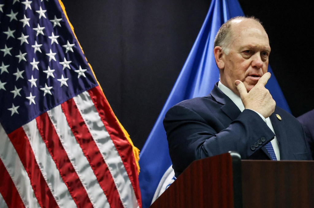 Splnomocnenec americk&eacute;ho prezidenta pre ochranu hran&iacute;c Tom Homan. FOTO: Reuters