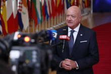 Rak&uacute;sky kancel&aacute;r Christian Stocker. FOTO: TASR/AP
