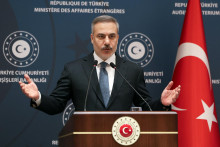 Tureck&yacute; minister zahraničia Hakan Fidan. FOTO: Reuters