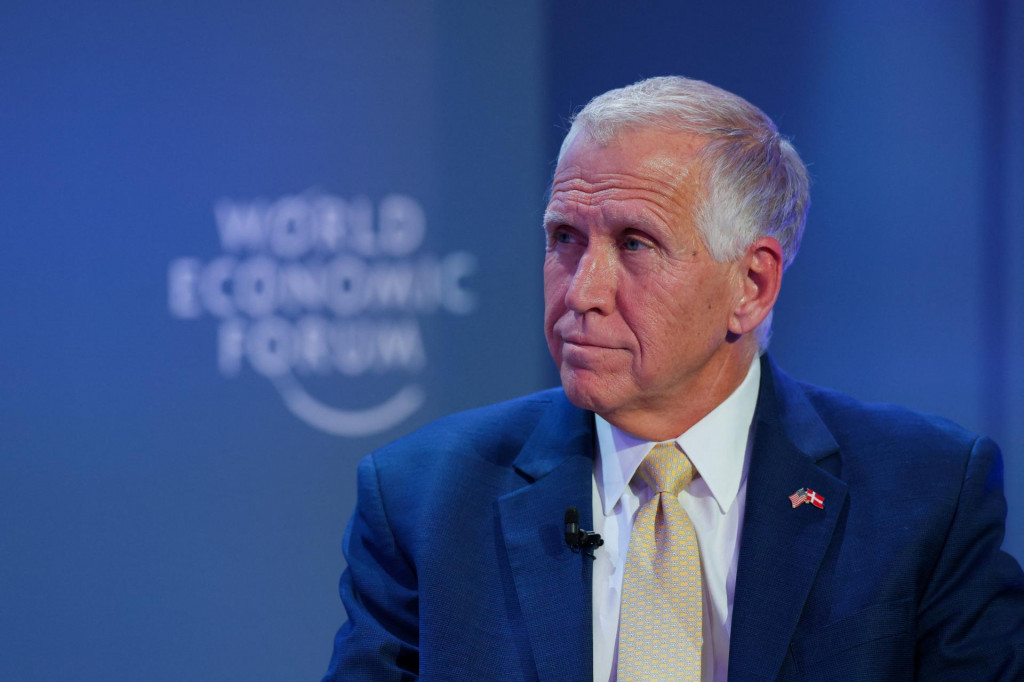 Republik&aacute;nsky sen&aacute;tor Thom Tillis. FOTO: Reuters