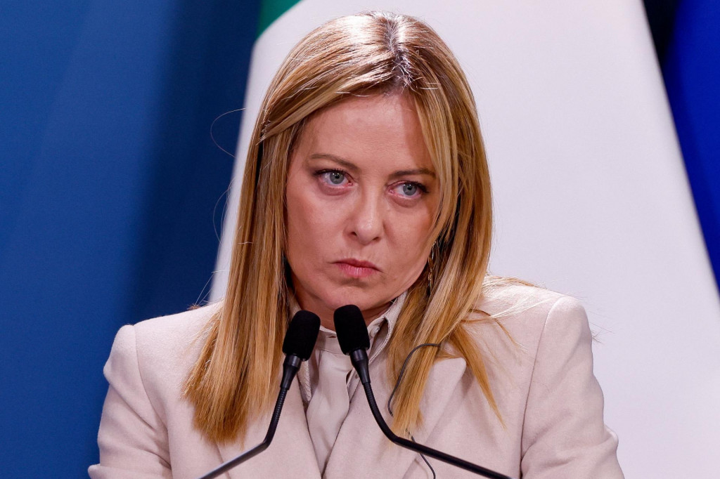 Talianska premi&eacute;rka Giorgia Meloniov&aacute;. FOTO: Reuters