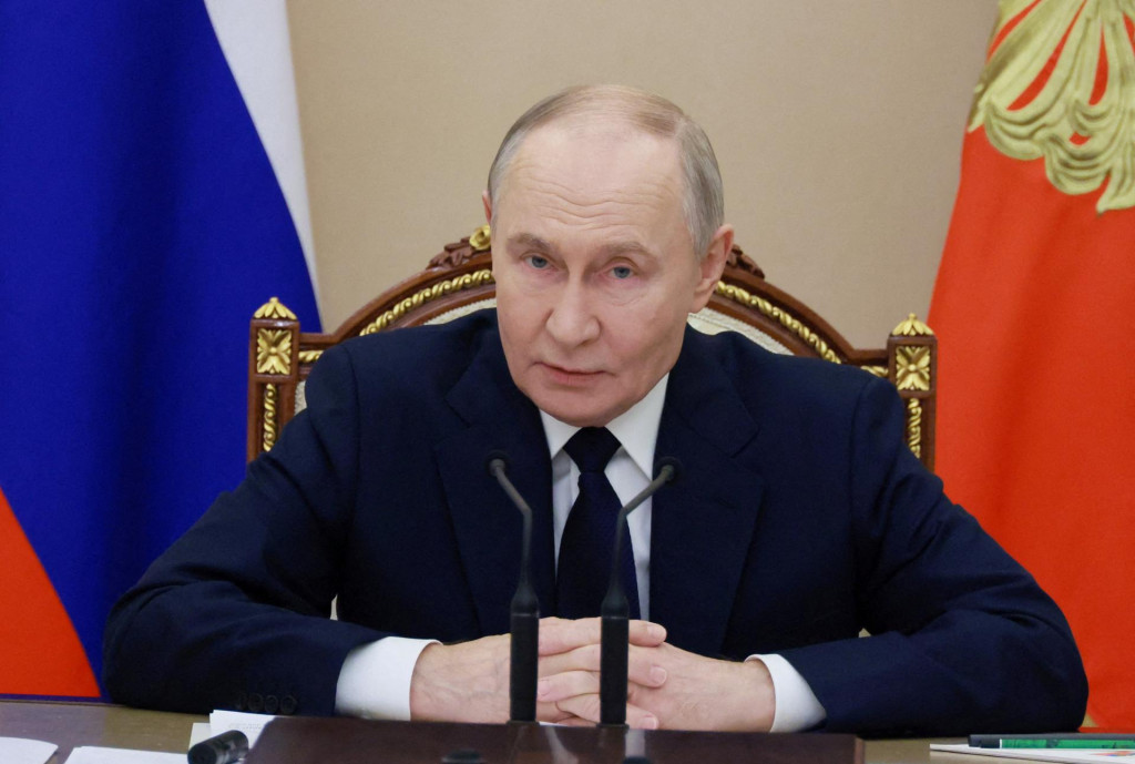 Rusk&yacute; prezident Vladimir Putin. FOTO: Reuters