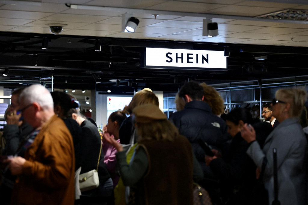 Logo Shein. FOTO: REUTERS