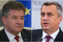 Andrej Danko kritizuje p&ocirc;sobenie Miroslava Lajč&aacute;ka u premi&eacute;ra. FOTO: TASR/Tanjung, TASR/J. Kotian