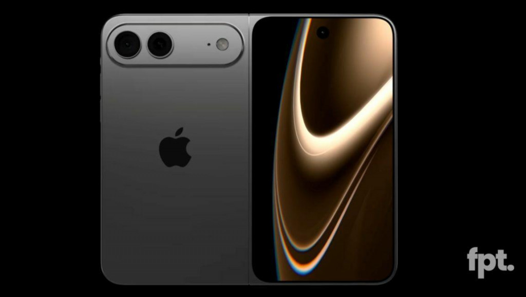 Očak&aacute;van&yacute; dizajn skladacieho smartf&oacute;nu Apple iPhone Fold.