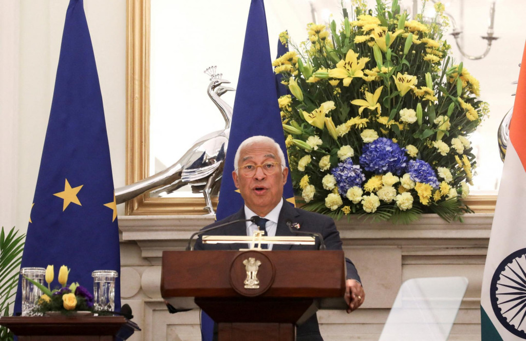 Prezident Eur&oacute;pskej rady Antonio Costa. FOTO: REUTERS