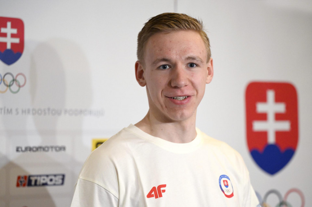 Slovensk&yacute; hokejov&yacute; brank&aacute;r Adam Gajan. FOTO: TASR/Pavel Neubauer
