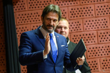 Vicepremi&eacute;r a minister obrany Robert Kaliň&aacute;k. FOTO: TASR/Jaroslav Nov&aacute;k
