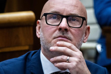 Na sn&iacute;mke opozičn&yacute; poslanec N&aacute;rodnej rady (NR) SR Branislav Gr&ouml;hling (SaS). FOTO: TASR