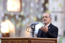 Ir&aacute;nsky prezident Mas&uacute;d Peze&scaron;kj&aacute;n. FOTO: Reuters