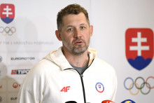 Na sn&iacute;mke tr&eacute;ner brank&aacute;rov J&aacute;n La&scaron;&aacute;k. FOTO: TASR/Pavel Neubauer