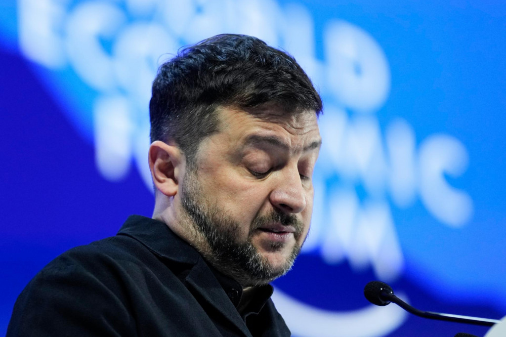 Ukrajinsk&yacute; prezident Volodymyr Zelenskyj. FOTO: TASR/AP