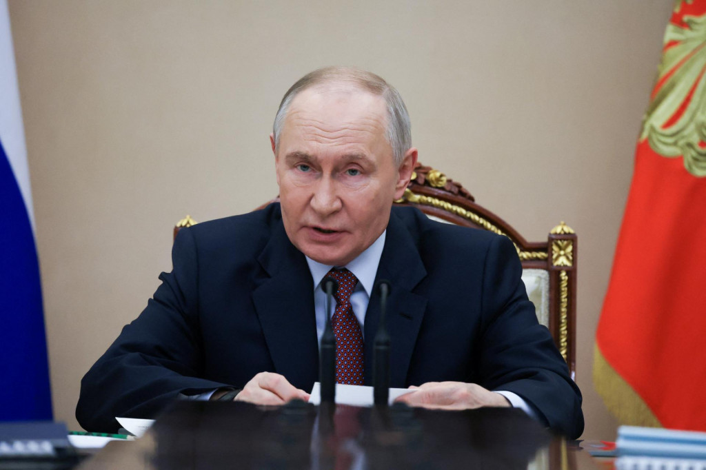 Rusk&yacute; prezident Vladimir Putin. FOTO: REUTERS