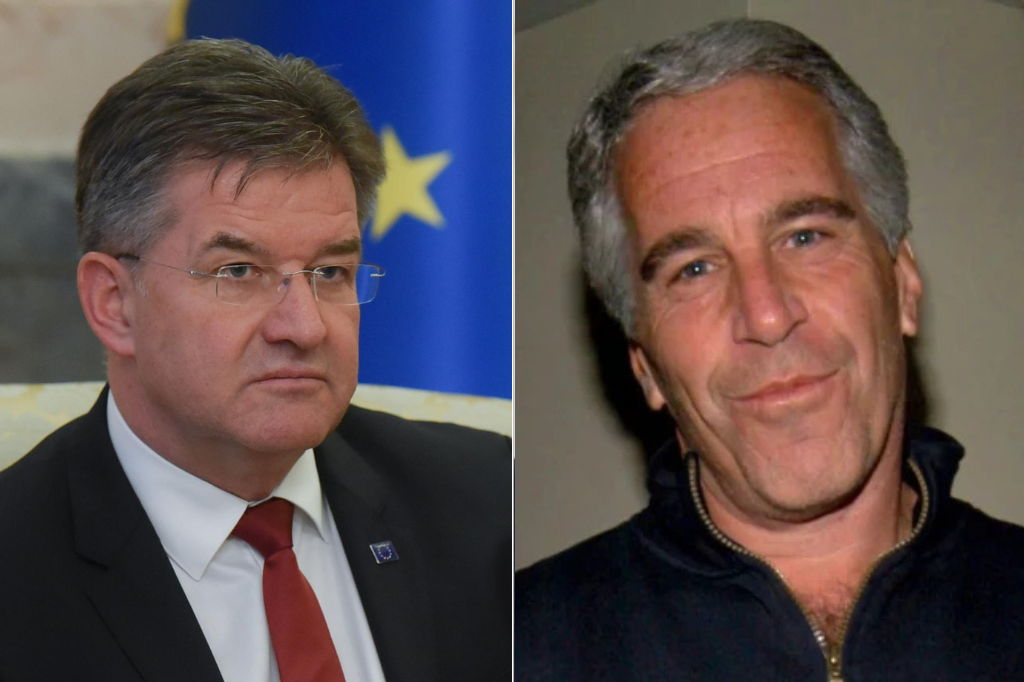 Miroslav Lajč&aacute;k a Jeffrey Epstein. FOTO: TASR/Ministerstvo spravodlivosti USA