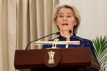 Predsedn&iacute;čka Eur&oacute;pskej komisie Ursula von der Leyenov&aacute;. FOTO: Reuters