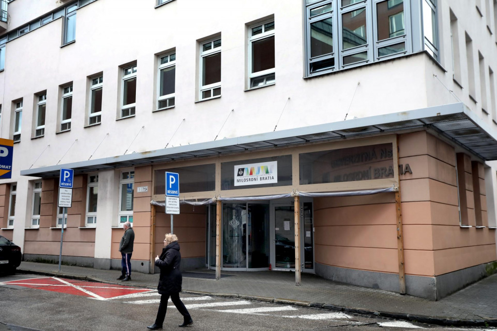 Na sn&iacute;mke Univerzitn&aacute; nemocnica s poliklinikou Milosrdn&iacute; bratia v Bratislave.