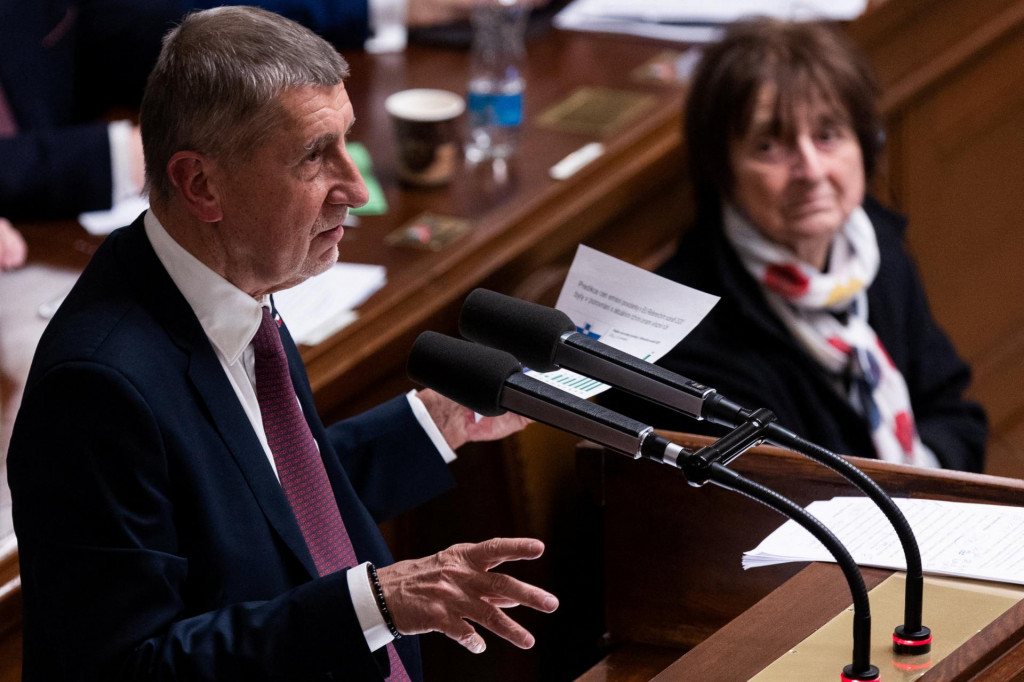 Andrej Babi&scaron; v českej Poslaneckej snemovni. FOTO: Reuters