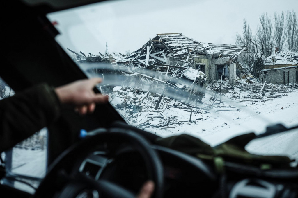 Ilustračn&aacute; fotogrfia. Mesto Družkivka v Doneckej oblasti na Ukrajine. FOTO: Reuters