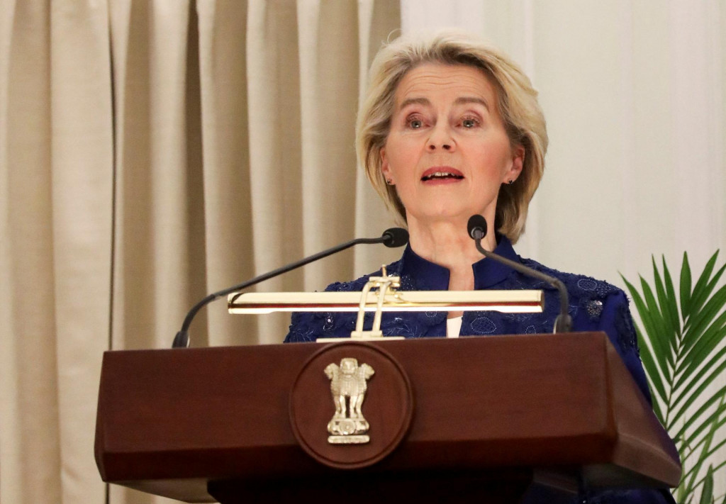 Predsedn&iacute;čka Eur&oacute;pskej komisie Ursula von der Leyenov&aacute;. FOTO: Reuters