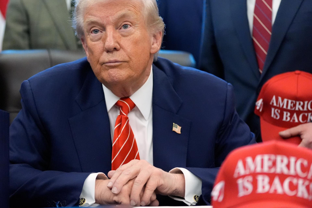 Americk&yacute; prezident Donald Trump. FOTO: TASR/AP
