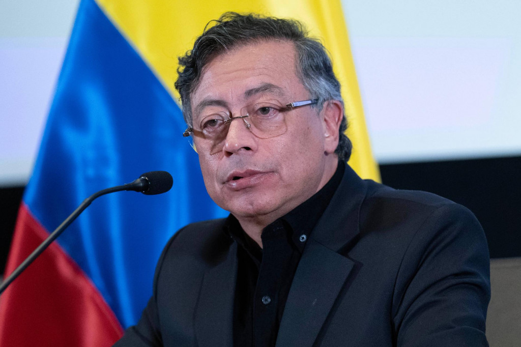 Kolumbijsk&yacute; prezident Gustavo Petro. FOTO TASR/AP
