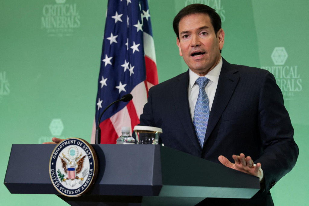 Americk&yacute; minister zahraničn&yacute;ch vec&iacute; Marco Rubio. FOTO: Reuters