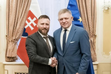 Robert Fico a Peter Kotl&aacute;r. FOTO: FB/Robert Fico