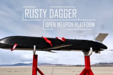Z&aacute;ber z videa s uk&aacute;žkou novej americkej strely Rusty dagger. FOTO: YouTube/Defense Reports