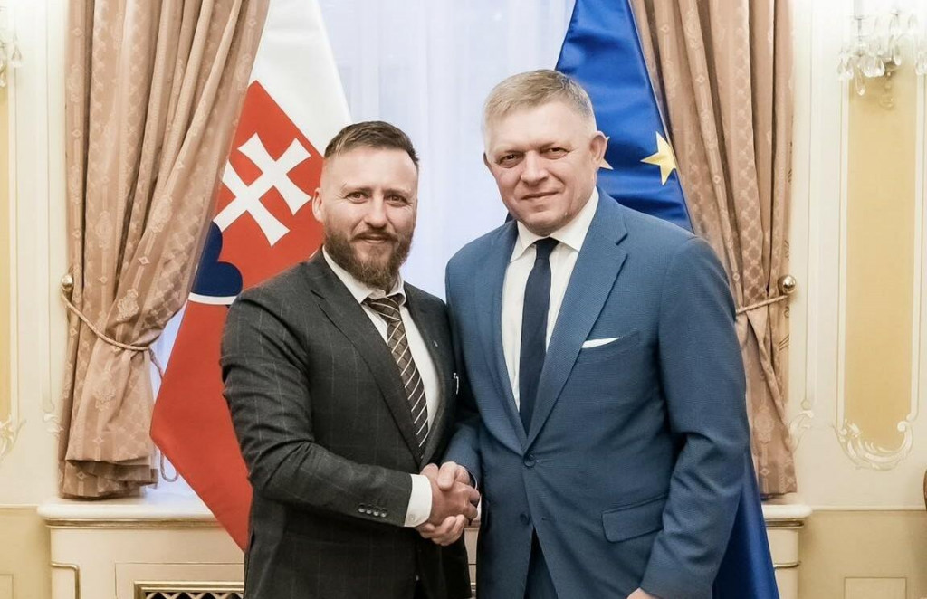 Robert Fico a Peter Kotl&aacute;r. FOTO: FB/Robert Fico