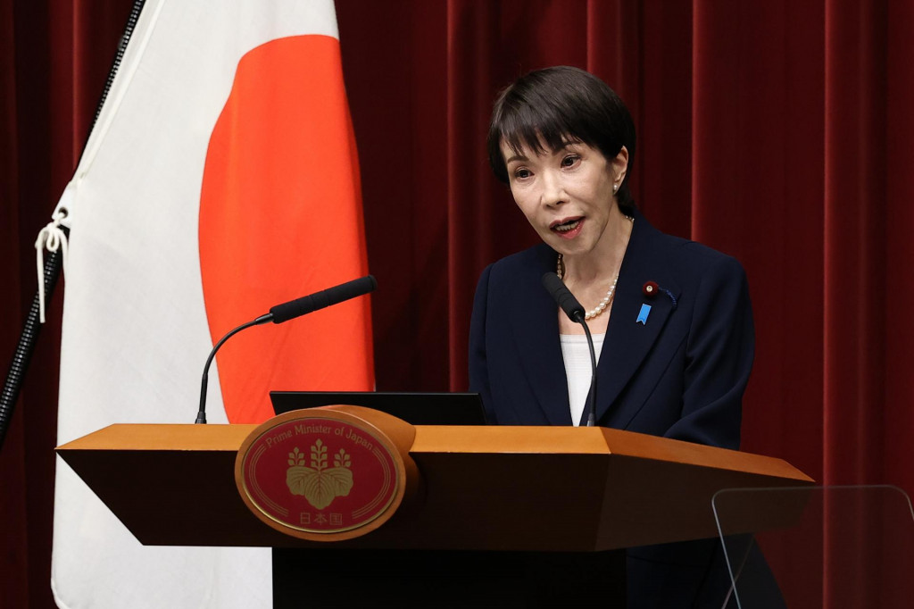Japonsk&aacute; premi&eacute;rka Sanae Takaičiov&aacute;. FOTO: TASR/AP