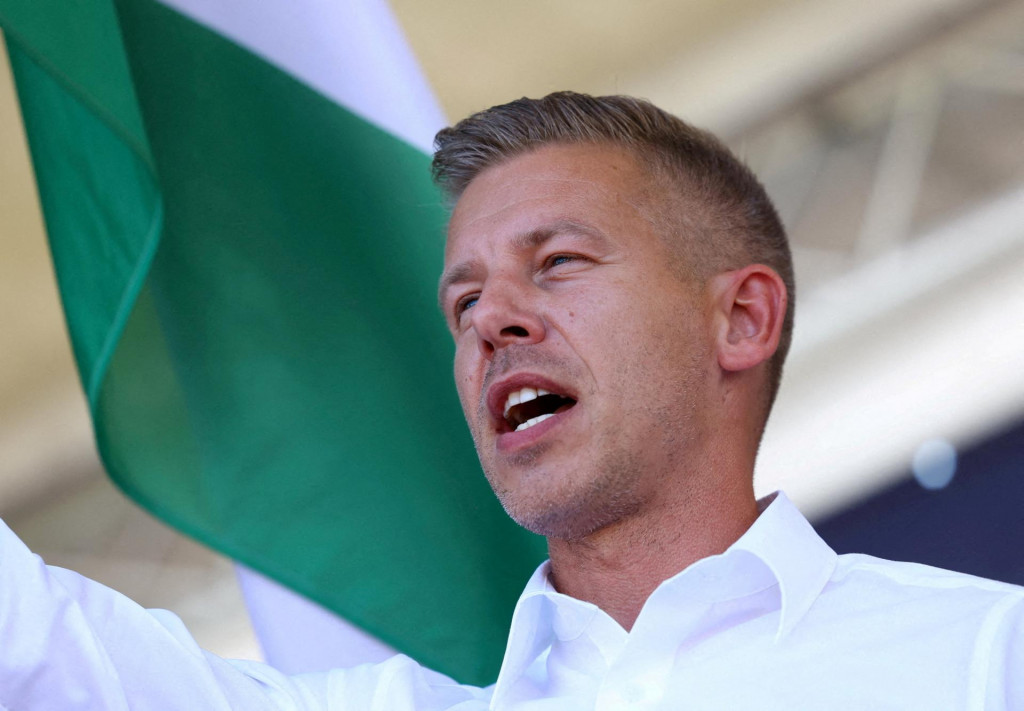 Peter Magyar. FOTO: REUTERS