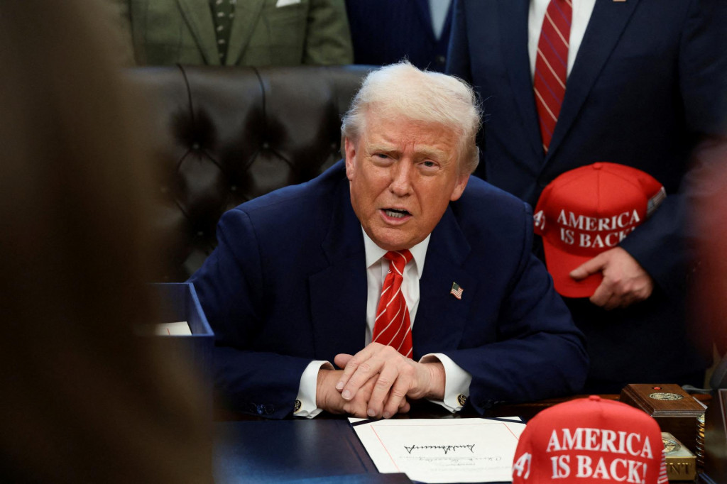 Prezident USA Donald Trump. FOTO: REUTERS