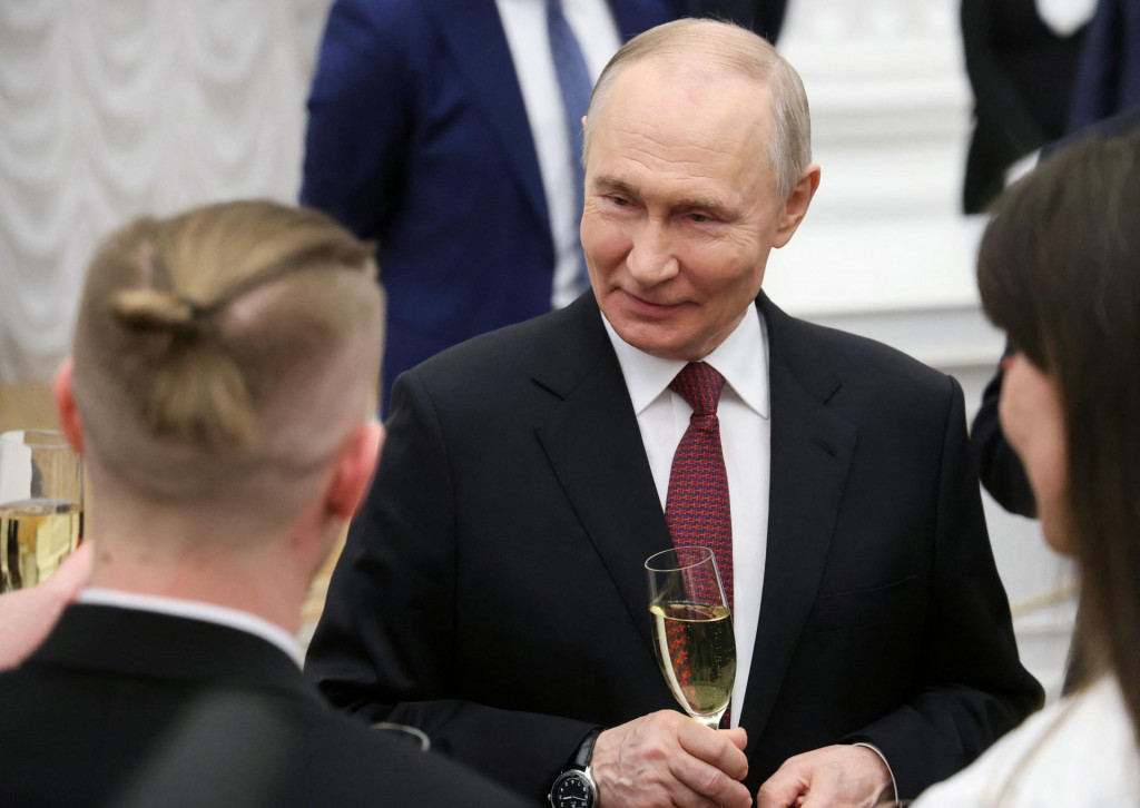Rusk&yacute; prezident Vladimir Putin. FOTO: Reuters
