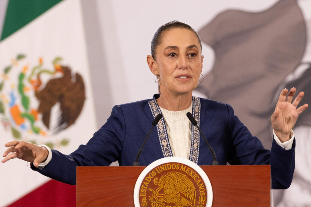 Mexick&aacute; prezidentka Claudia Sheinbaumov&aacute;. FOTO: REUTERS