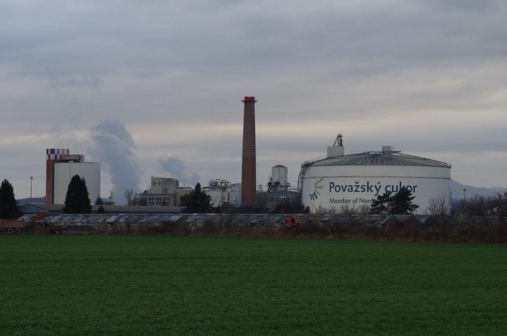 Spoločnosť Považsk&yacute; cukor. FOTO: TASR/Milan Podman&iacute;k