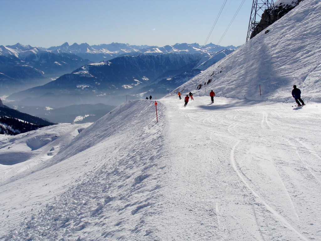 Stredisko Laax/Flims m&aacute; cez 220 kilometrov zjazdoviek r&ocirc;znej n&aacute;ročnosti. FOTO: Dreamstime