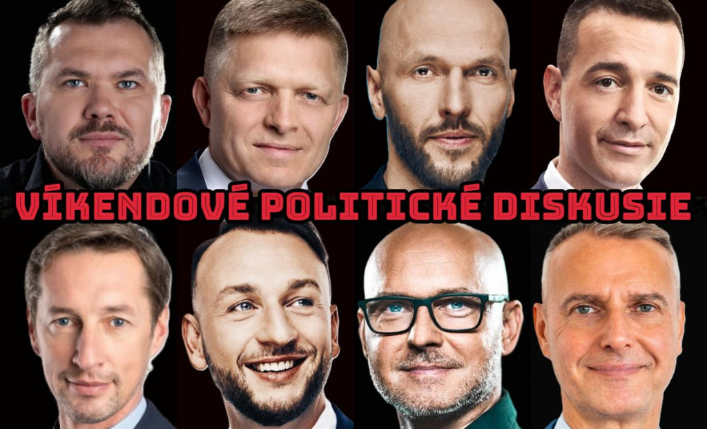 Hostia v&iacute;kendov&yacute;ch politick&yacute;ch diskusi&iacute;.