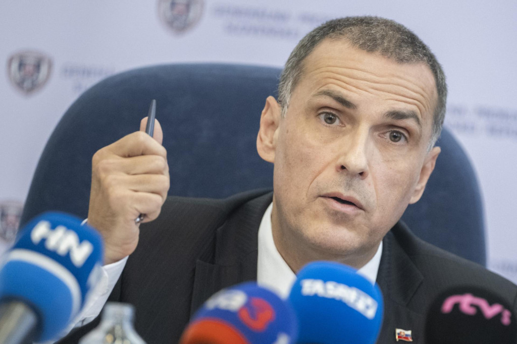 Gener&aacute;lny prokur&aacute;tor Maro&scaron; ŽIlinka. FOTO: TASR/Martin Baumann