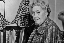 Anglick&aacute; spisovateľka Agatha Christie (1890-1976)