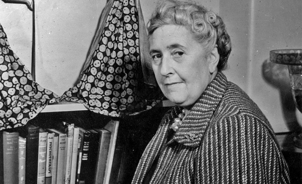 Anglick&aacute; spisovateľka Agatha Christie (1890-1976)