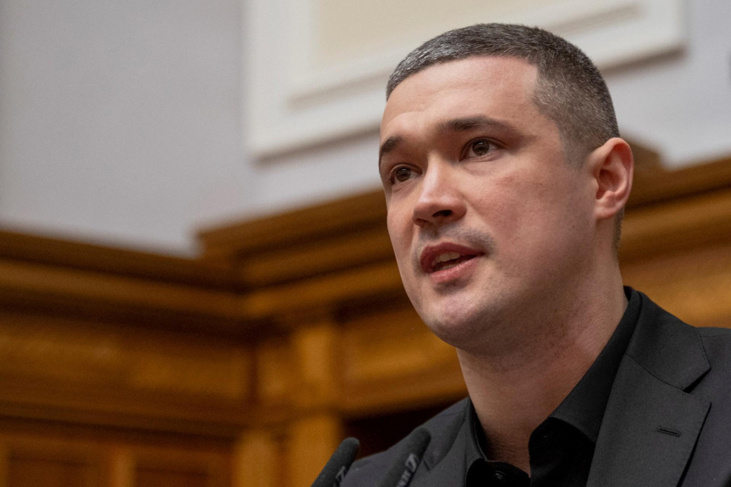Ukrajinsk&yacute; minister obrany Mychajlo Fedorov. FOTO: REUTERS