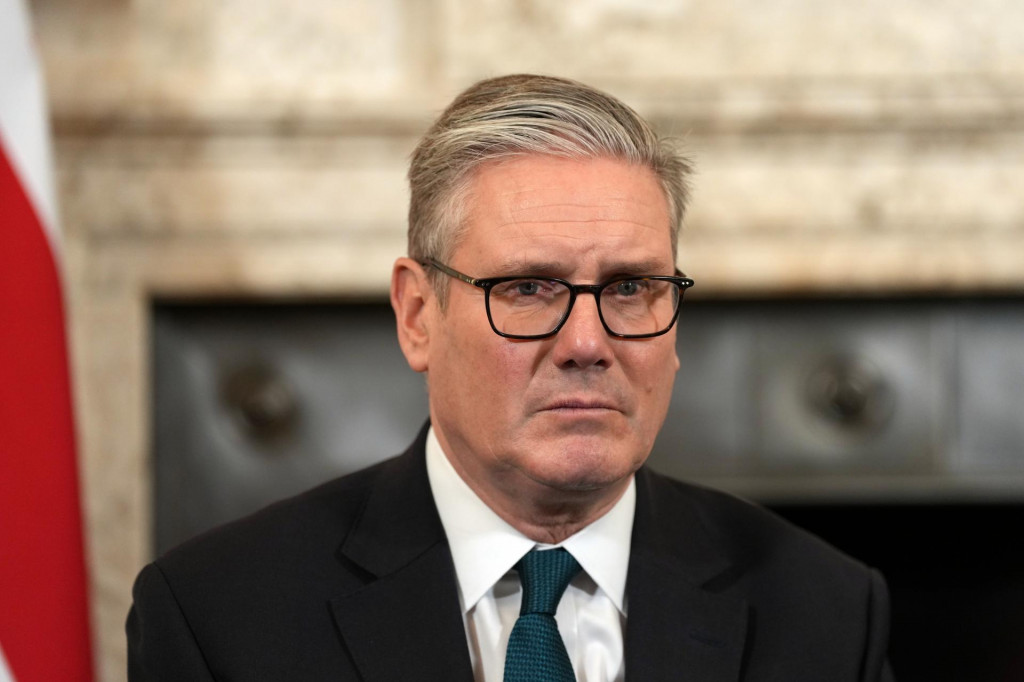 Britsk&yacute; premi&eacute;r keir Starmer. FOTO: TASR/AP
