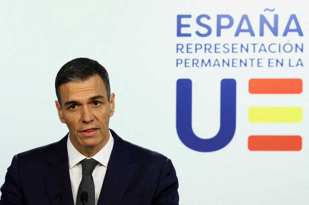 &Scaron;panielsky premi&eacute;r Pedro S&aacute;nchez. FOTO: REUTERS