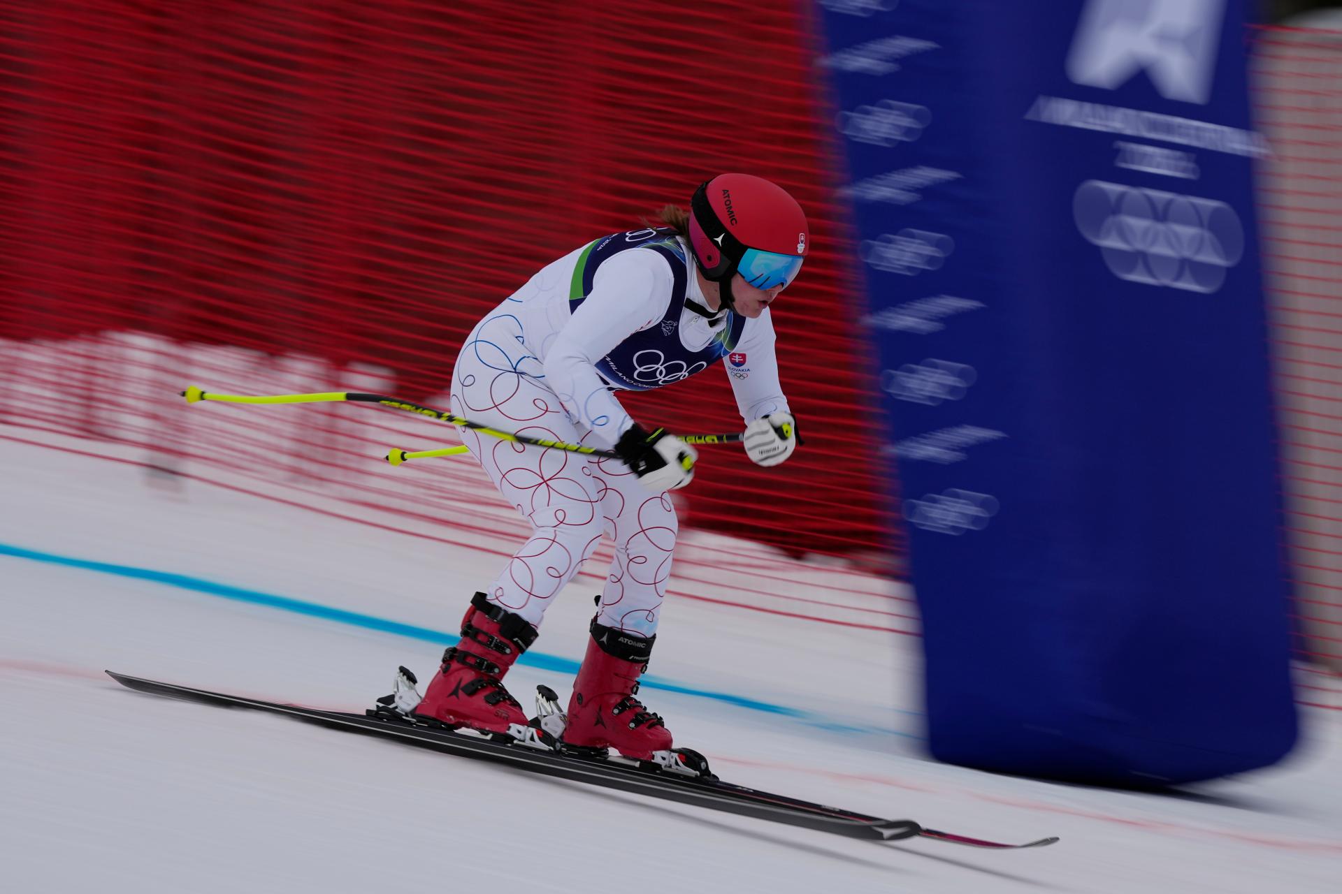 Strata až 10 sekúnd. Šrobová mala najhorší čas, Vlhovú čaká poobede veľký návrat