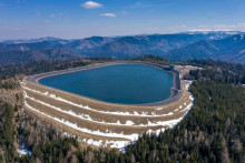 Na sn&iacute;mke prečerp&aacute;vacia vodn&aacute; elektr&aacute;reň Čierny V&aacute;h. FOTO: Slovensk&eacute; elektr&aacute;rne